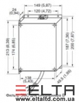 ЭМС фильтр Siemens 6SE6400-2FB01-4BC0